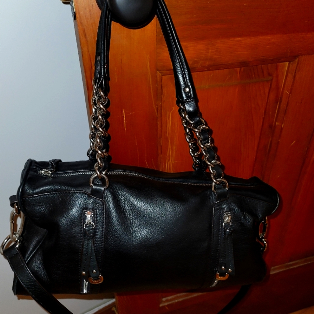 B. Makowsky leather handbag